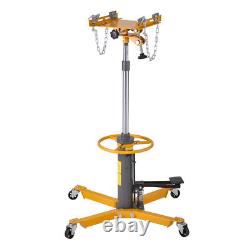 Steel Hydraulic Transmission Jack 0.5 Ton Gearbox Engine Double Stage Lift Hoist
