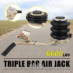 Triple Bag Air Jack Pneumatic Jack 3 Ton Jack Stands Lift Jack Pneumatic Air