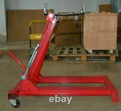 Updated 2Tons Hydraulic Low Lift Floor Transmission Jack for Auto Repair Movable
