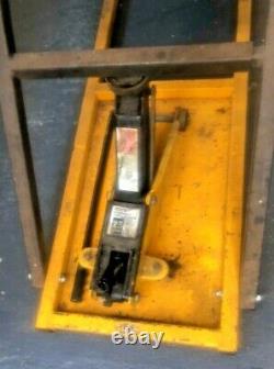 Used Hydraulic Lift By 2.5 Ton Jack Made By A Blacksmith Motorcycle Lift Table