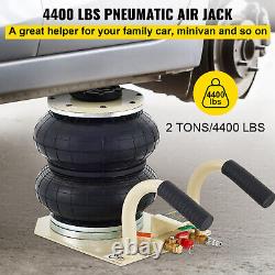 VEVOR 2Ton Double Bag Air Jack Pneumatic Jack Adjustable Fast Lift Jack Stands