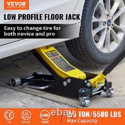 VEVOR 2.5 Ton Low Profile Trolley Jack Floor Jack with 95mm-475mm Lifting Height