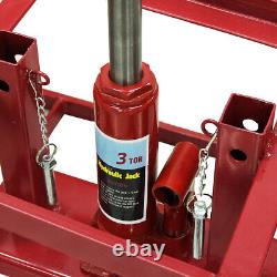 Vehicle Car Ramp Lift with 3 Ton Hydraulic Jack 1 Pair Height Adjustable Garage
