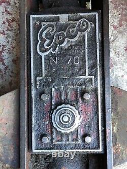 Working EPCO N0.70 2 1/2 Ton Lift Trolley Jack (Circa 1930s)