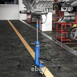 0,5 tonne de levage de cric de boîte de vitesses hydraulique vertical pour garage automobile en bleu
