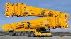 10 Extreme Dangerous Biggest Crane Truck Opérateur Compétence Grosses Machines D'équipement Lourd Travail