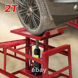 2X 2 tonnes cric hydraulique rampe véhicule voiture garage atelier bouteille cric rampe UK