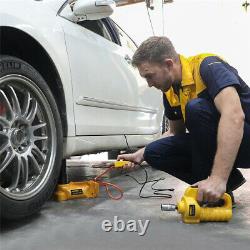 5 Ton Auto Electric Hydraulic Jacks Lifting Tire Change Car Suv Repair Tool 12v