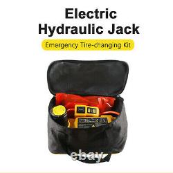 6 Ton Jack Stand 12v Electric Hydraulic Floor Jack Lift Pour L’outil De Réparation De Vus De Voiture