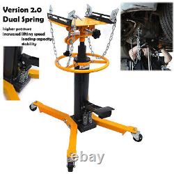 Double Ressort Hydraulique Transmission Jack Car Lift 1300 Lbs/ 0.6 Ton 2 Stage Dual