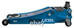 Sealey 2001lebl Trolley Jack 2.25 Ton Low Entry Rocket Lift Bleu