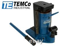 Temco Machine Hydraulique Toe Jack Lift 2,5 / 5 Tonnes Piste Garantie De 5 Ans