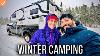 Tempête De Neige Forcé De Camper Sur Un Col De Montagne Hiver Dans Le Wyoming Pt 1 Vlog 22