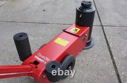 Tyreon Tph60-t1 Air Hydraulique Jack 80tons Lift 42-105.1 CM 1 Stage Telecopic