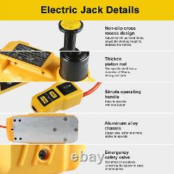 Voiture Hydraulique Électrique Jack Lift 12v 6 Ton Floor Jack Suv Truck Repair Tool